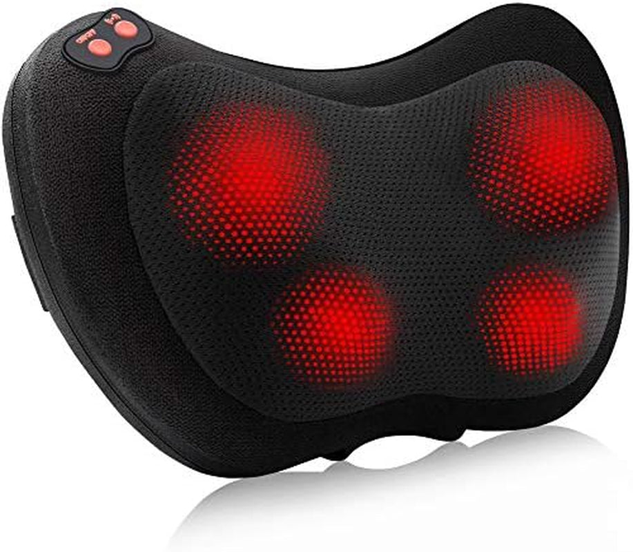 Back Massager,Shiatsu Neck Massager for Pain Relief,Electric Shoulder Foot Massage Pillow with Heat,Gifts for Mothers Day,Christmas Gifts for Women/Men,Deep Tissue Kneading for Waist,Legs