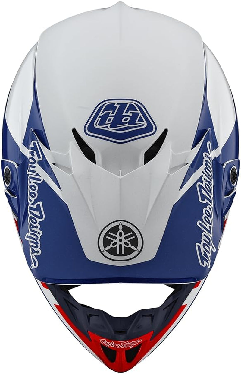 SE4 Composite Adult Motocross Dirt Bike Helmet W/MIPS, Yamaha RS1