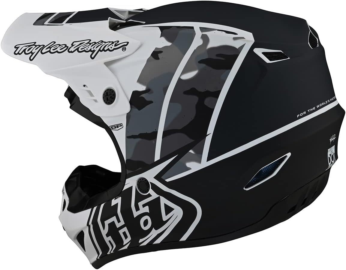 GP Nova Camo Adult Motocross Helmet - Face Helmet Offroad Motorcycle Dirt Bike ATV Powersports Dual Sport Racing Helmet - Mens Womens Unisex