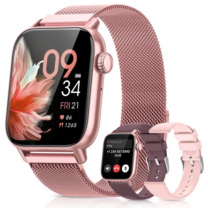 Special Gift: Smart Watch 1.85" HD, Health Monitor, Waterproof Ios/Android | Perfect Gift! Bluetooth Devices Wearable Wristwatch