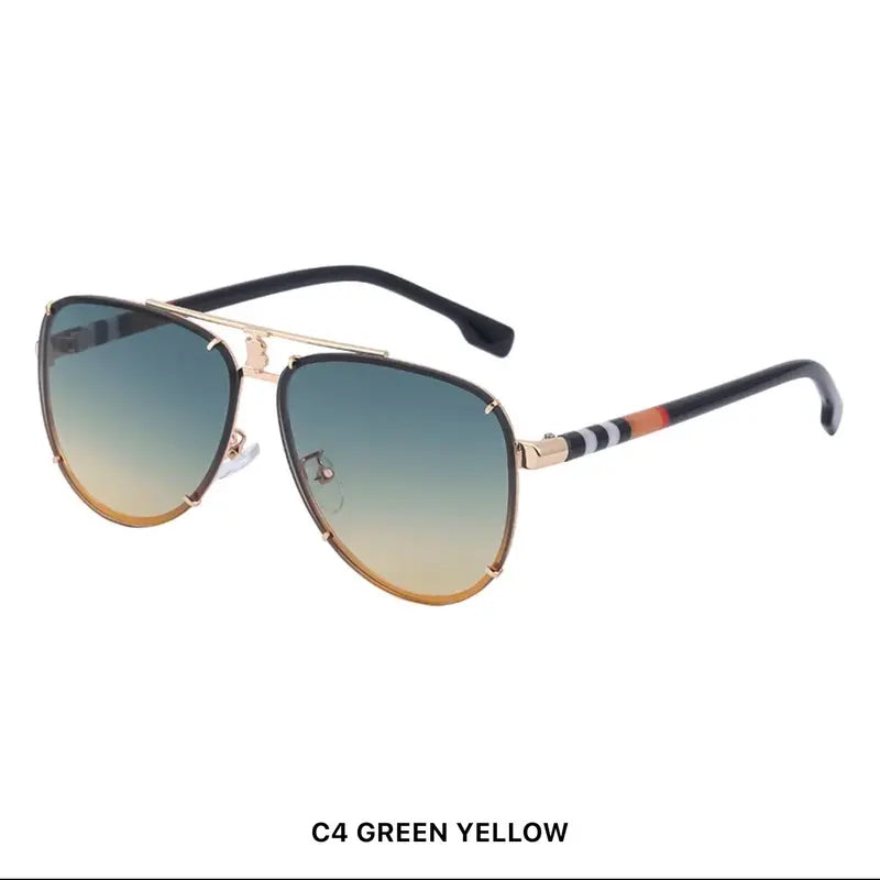 Luxury Retro Classic Design Sunglasses Famous Trendy Vintage Men and Woman Sunglasses Uv400 Protection Lenses Shades