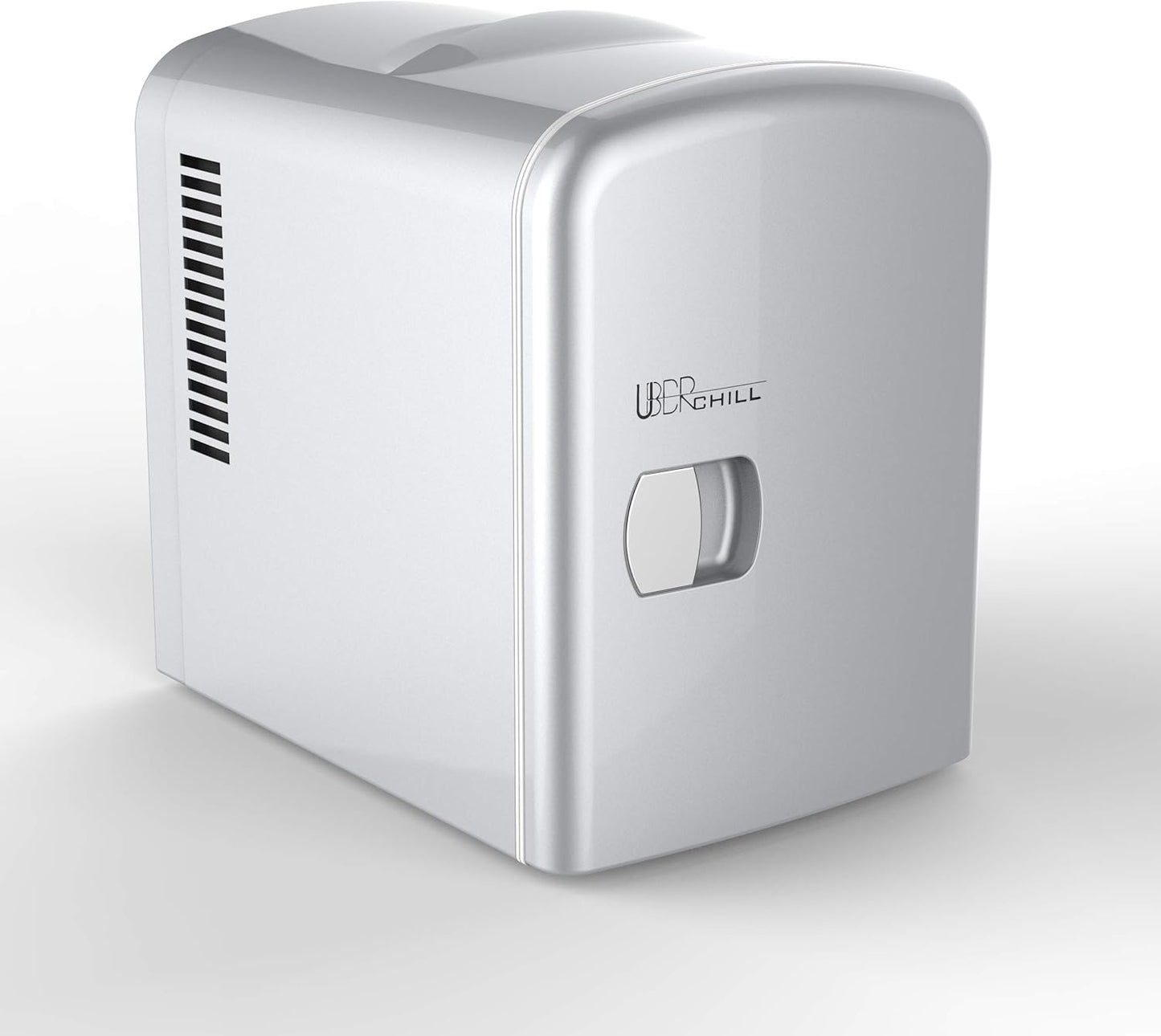 Mini Fridge for Beauty, Skin Care, Makeup, Cosmetics Storage-6 Can Capacity Portable Refrigerator Cooler and Warmer-Thermoelectric Technology-For Bedroom, Office, Dorm or Car