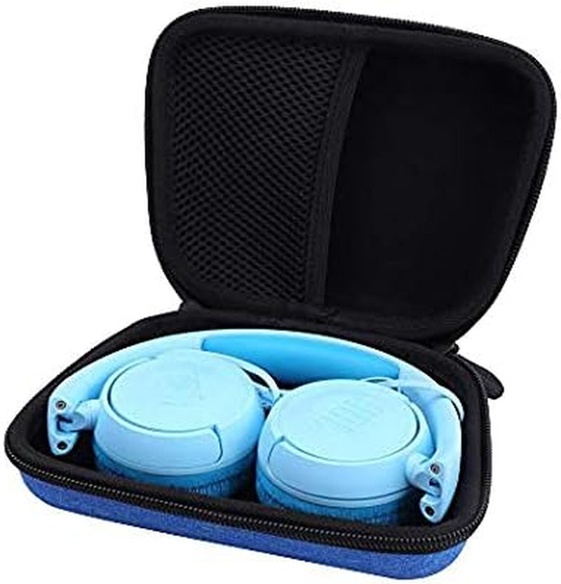 Hard Carrying Case Replacement for JBL JR 300BT/ JR 300/ Kids On-Ear Wireless Headphones (Blue)