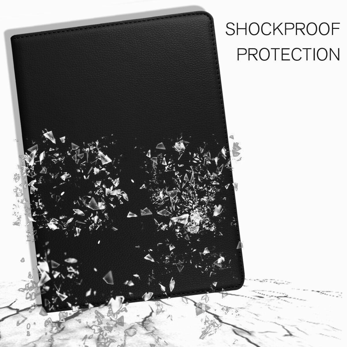 For Ipad 10Th 9Th 8Th 7Th 6/5Th Gen Leather Smart Flip Case Rotating Stand Cover