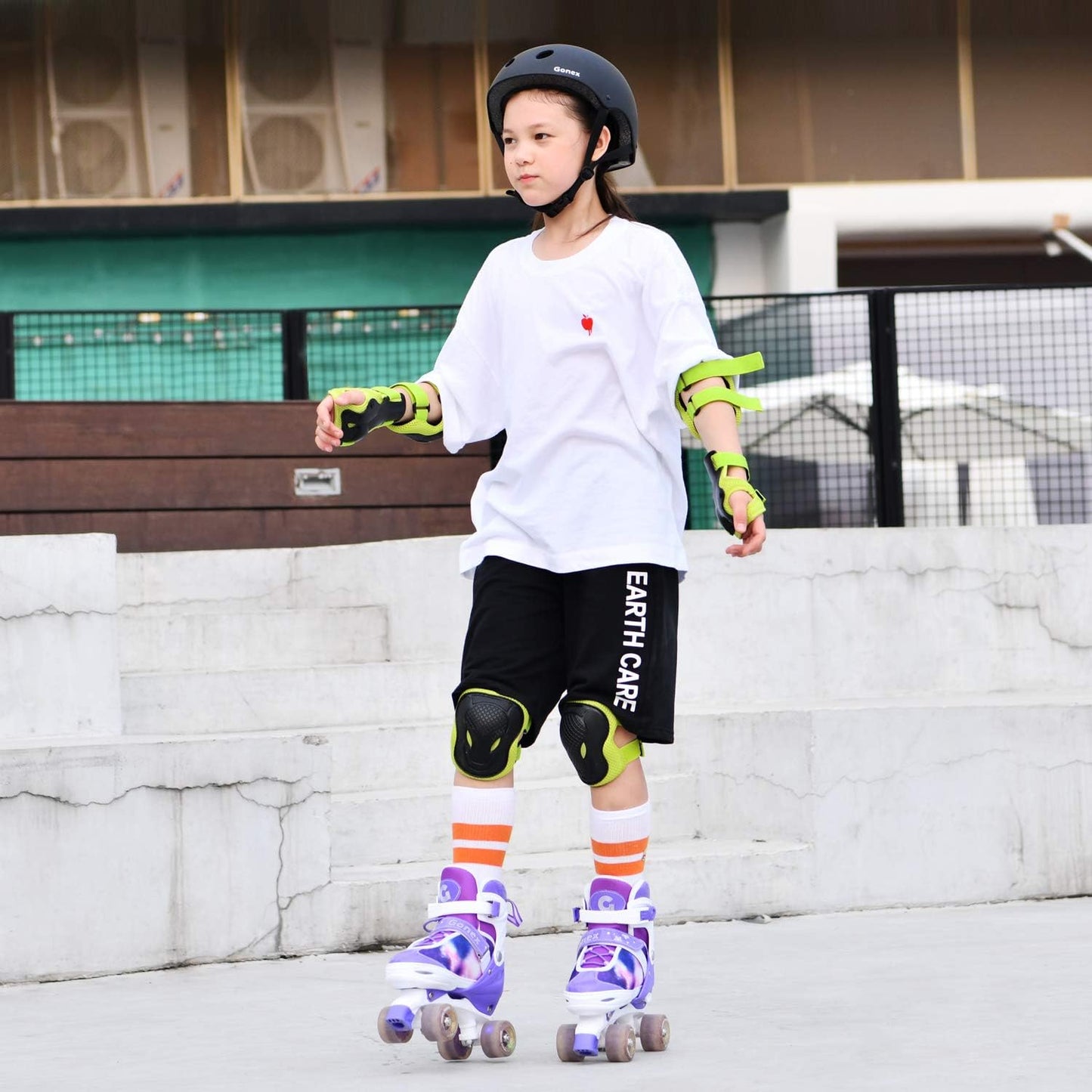 Roller Skates for Girls Kids Boys Women with Light up Wheels and Adjustable Sizes for Indoor Outdoor