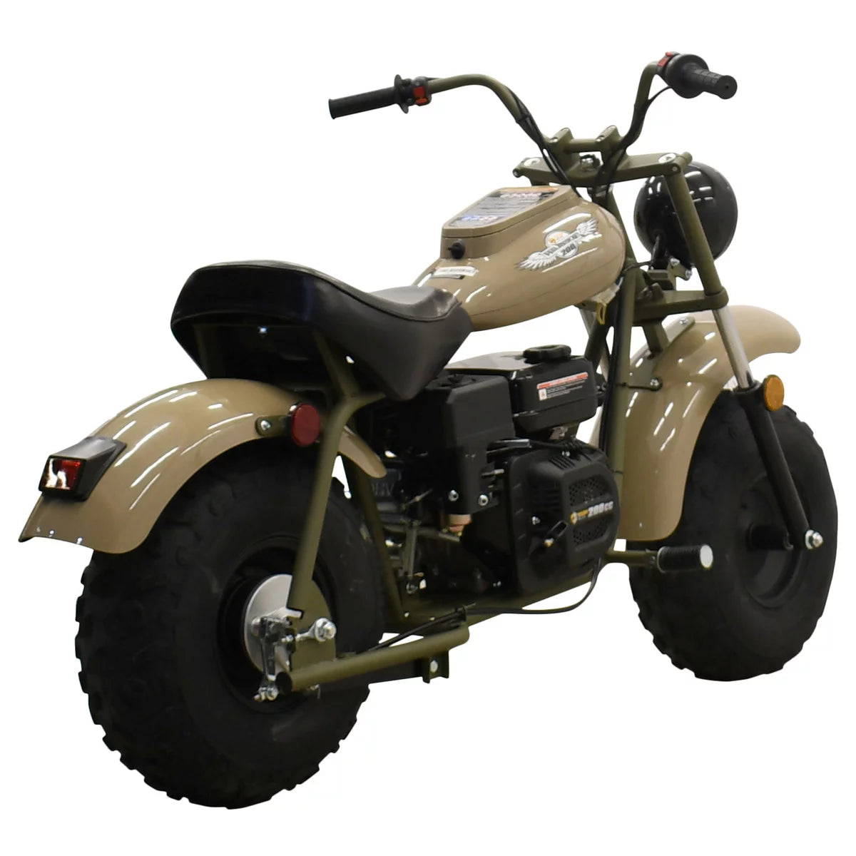 MB200 Mini Bike 7.5HP Gasoline Powered (Motorcycle) (Quicksand)