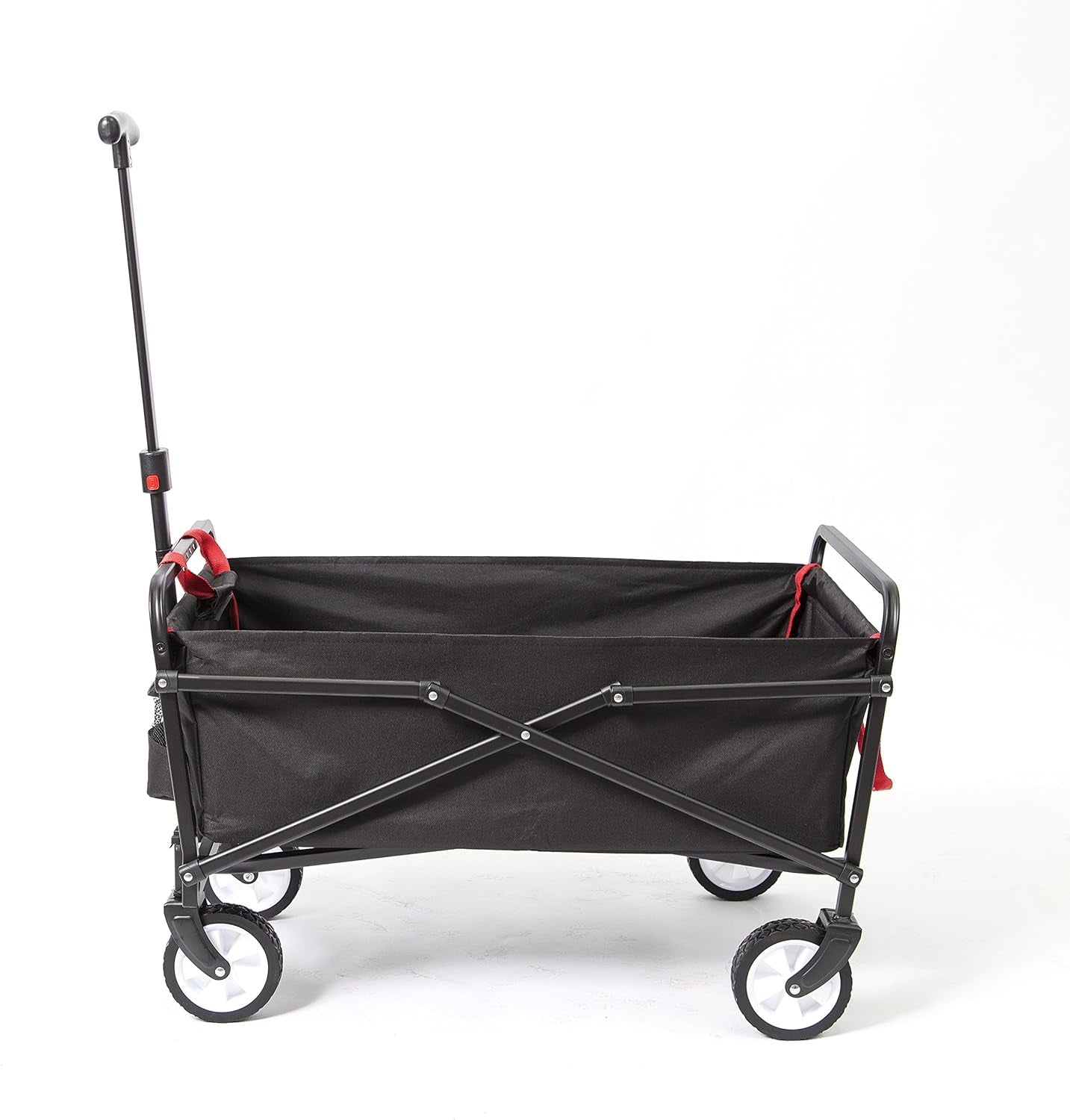 "ππ Get Ready for Adventure with Our Collapsible Folding Beach Wagon in Sleek Black! Perfect for Outdoor Fun! ποΈβ¨"