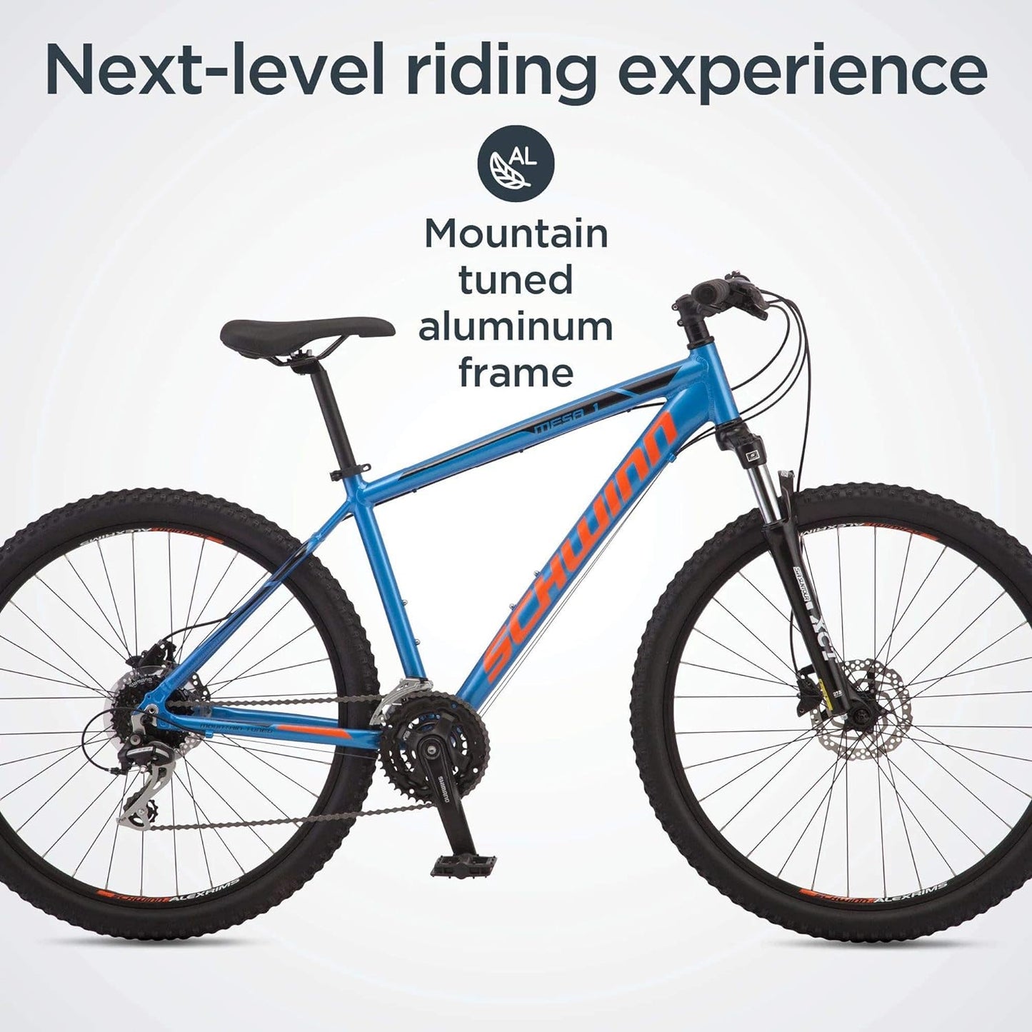 Mesa Adult Mountain Bike, 21-24 Speeds, 27.5-Inch Wheels, Small to X-Large Aluminum Frame, Multiple Colors