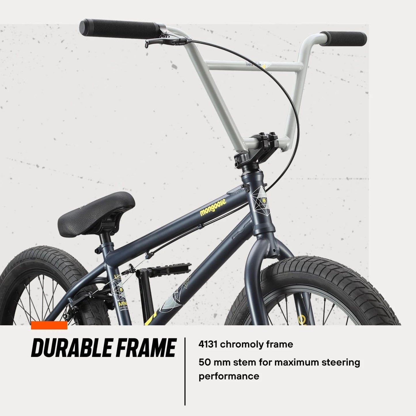 Legion Freestyle BMX Bike for Advanced-Level or Professional Riders, Adult Men Women, 4130 Chromoly Frame, and 20-Inch Wheels