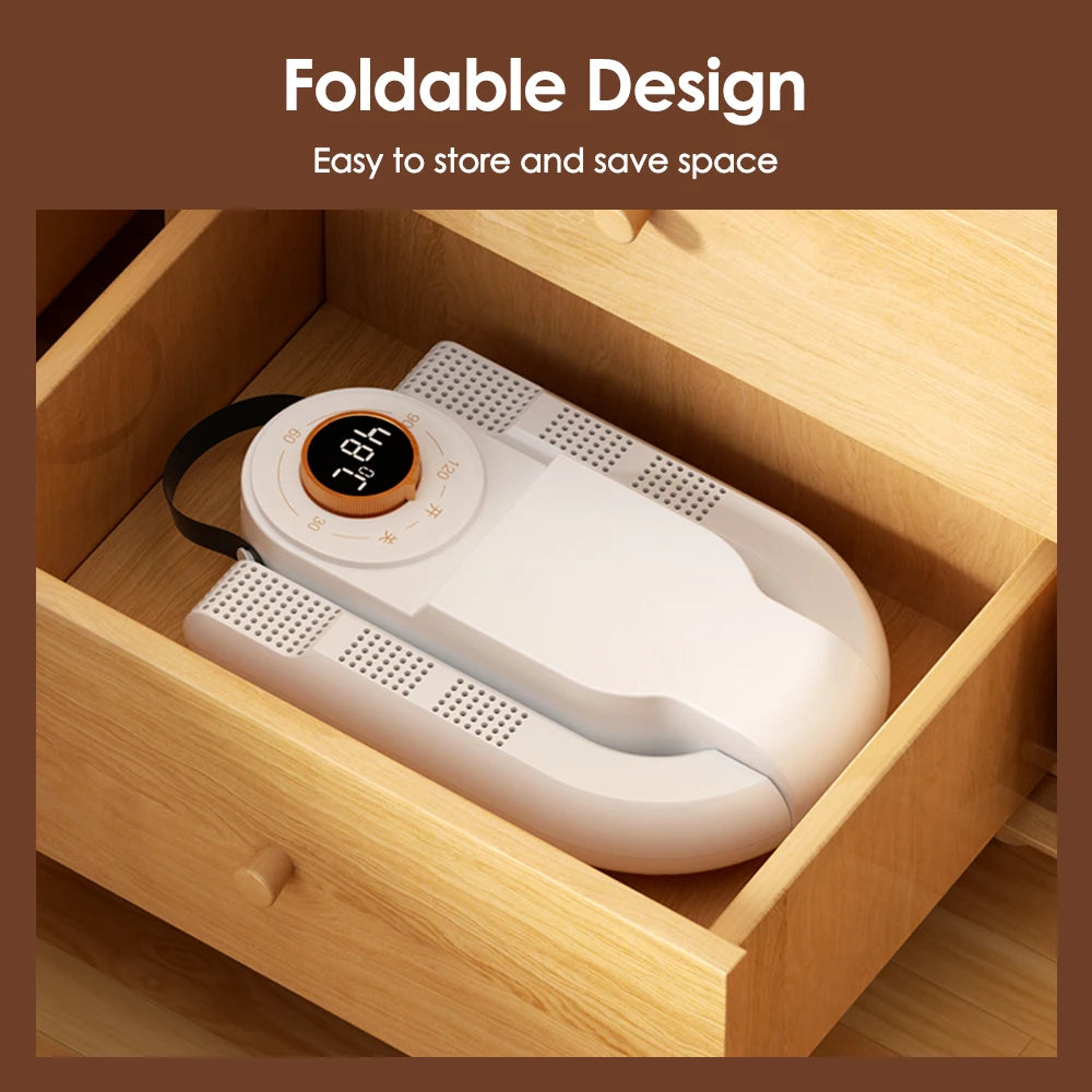 "Say Goodbye to Damp Shoes! π Meet the Foldable Electric Shoe Dryer & Boot Warmer β Fast Drying, Odor Eliminating, and Perfect for Every Adventure! πβ¨ #ShoeCare #DryFeet"