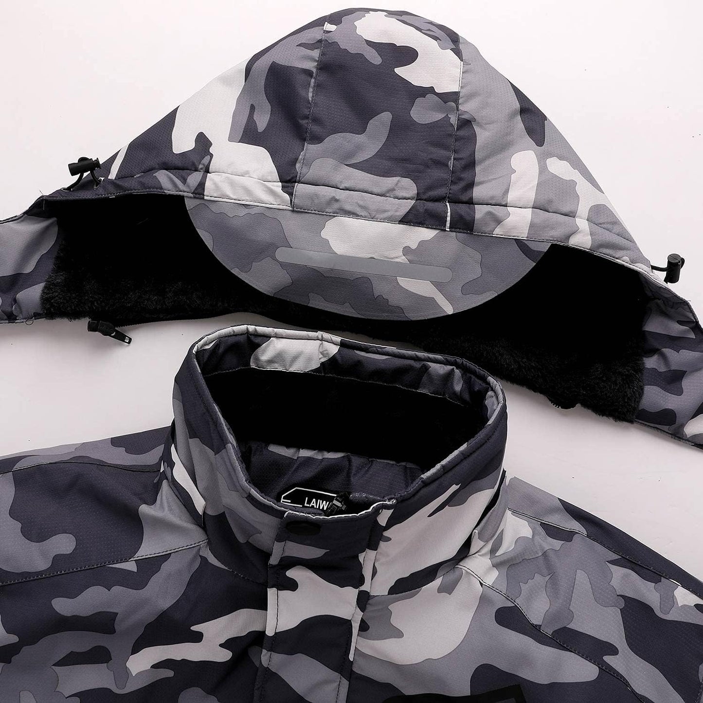 Mens Mountain Waterproof Ski Snow Jacket Windproof Raincoat Winter Warm Hooded Coat
