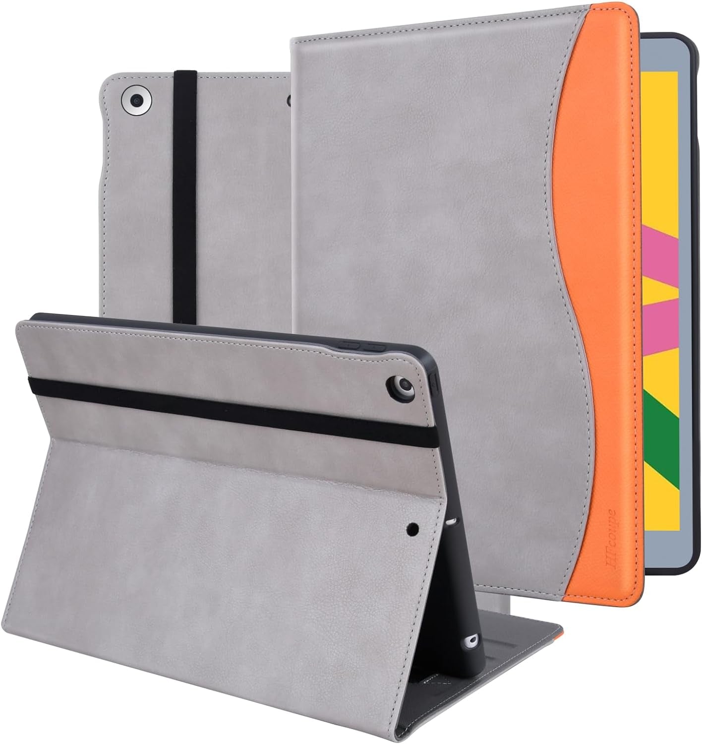 "Stylish & Functional: Leather Folio Case for iPad 9th/8th/7th Gen! π±β¨ Multiple Viewing Angles, Pencil Holder & Auto Sleep/Wake Feature! ποΈπ‘οΈ #iPadCase #TechStyle"