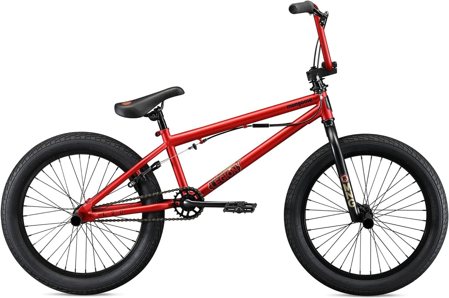 Legion Kids Freestyle BMX Bike, Intermediate Rider, Boys and Girls Bikes, 20-Inch Wheels, Hi-Ten Steel Frame, Micro Drive 25X9T BMX Gearing
