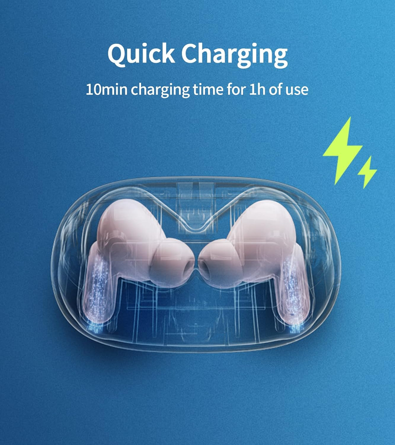 330NB True Wireless Earbuds, Hybrid Active Noise Cancelling Earphones, SBC Audio Waterproof Bluetooth Headphones, App Control In-Ear Ear Buds, USB C Fast Charge Headsets Pink
