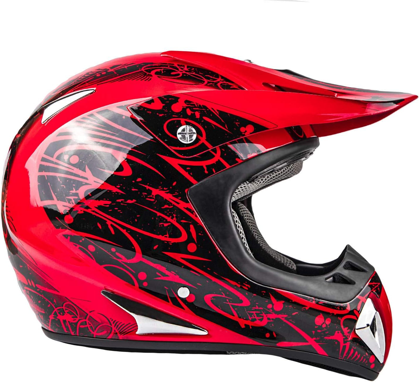 Adult Offroad Helmet Goggles Gloves Chest Protector GEAR COMBO Motocross Dirt Bike