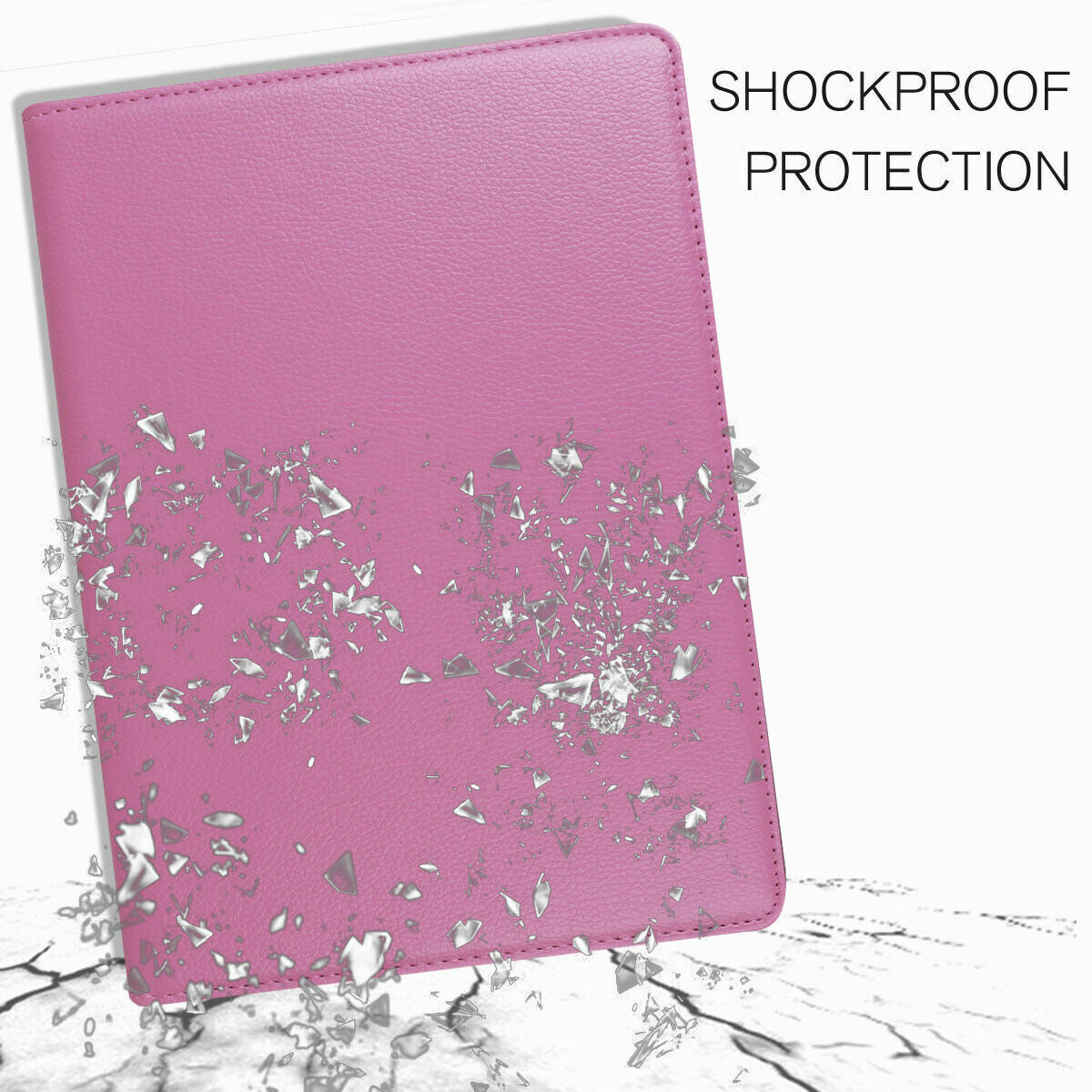 For Ipad 10Th 9Th 8Th 7Th 6/5Th Gen Leather Smart Flip Case Rotating Stand Cover