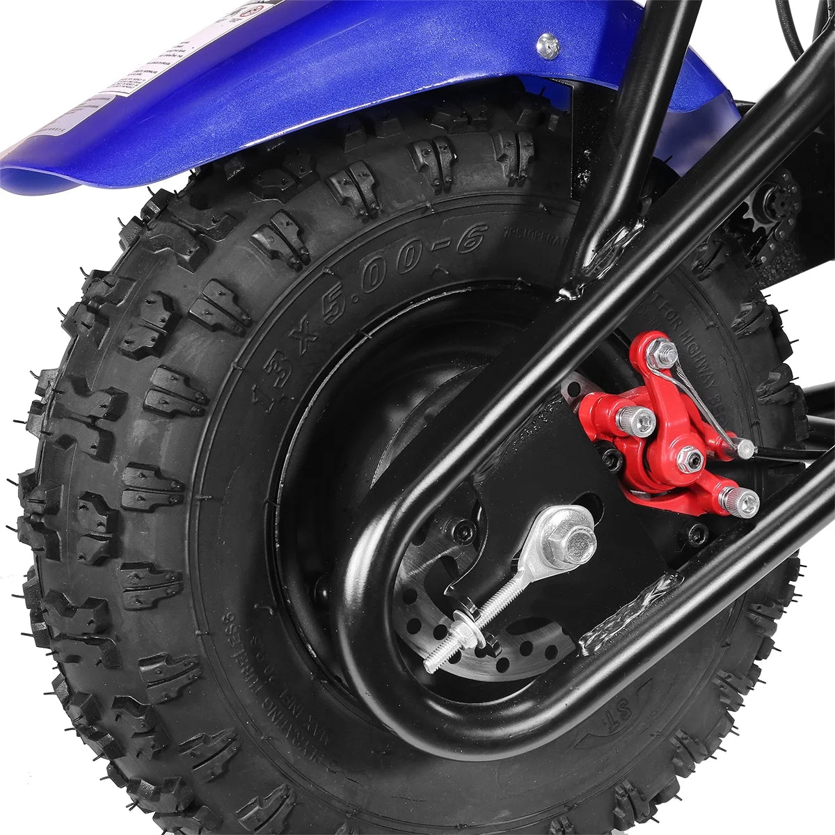 40CC Trail Off-Road Dirt Bike 4-Stroke Gas-Powered Motorcycle Pocket Bike Ride-On Kids Mini Bike, Blue