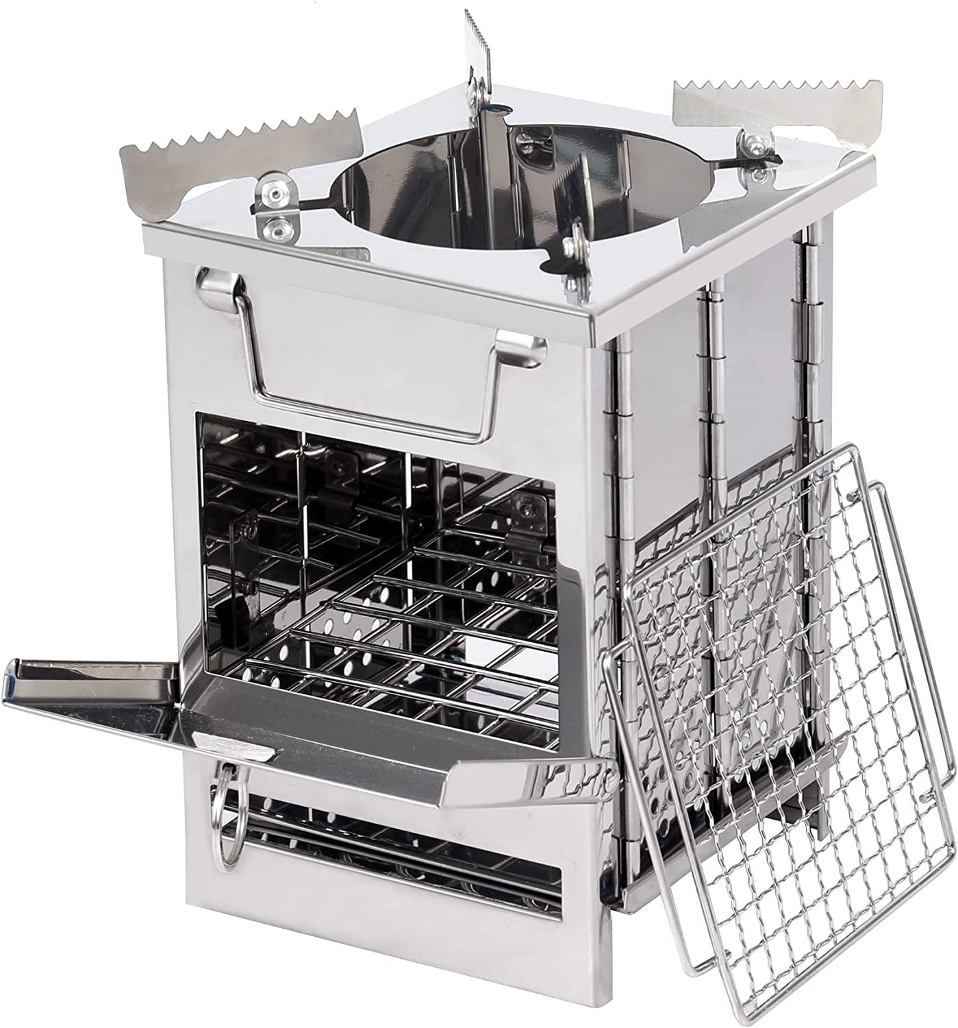 π₯ Take Your Outdoor Cooking to the Next Leve! - Rocket Fast! π² Portable Wood Burning Rocket Camp Stove - Perfect for Hiking, Camping, Picnics & BBQs! πβ¨