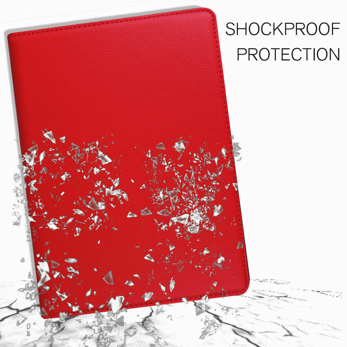 For Ipad 10Th 9Th 8Th 7Th 6/5Th Gen Leather Smart Flip Case Rotating Stand Cover
