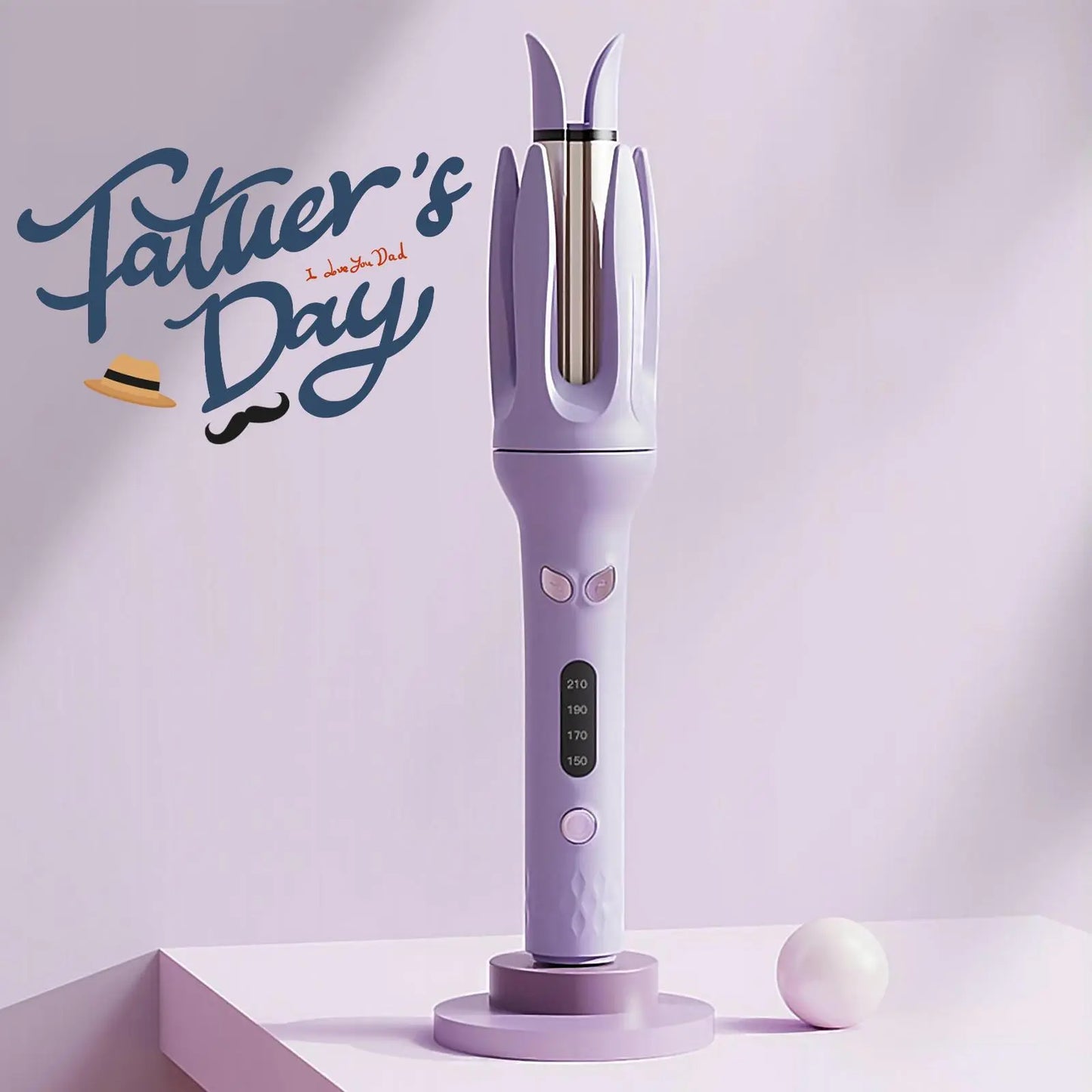 Automatic Hair Curling Iron, 28Mm Hair Curler, Negative Ion Automatic Hair Hair Curl Wand, 4 Modes Temperatures Curling Iron for Women, Hair Styling Tools for Home