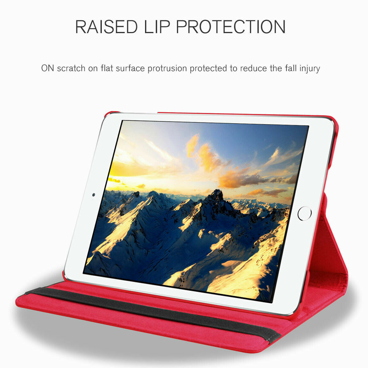 For Ipad 10Th 9Th 8Th 7Th 6/5Th Gen Leather Smart Flip Case Rotating Stand Cover