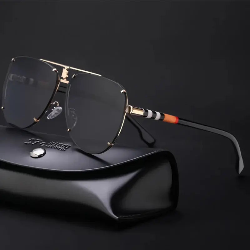 Luxury Retro Classic Design Sunglasses Famous Trendy Vintage Men and Woman Sunglasses Uv400 Protection Lenses Shades