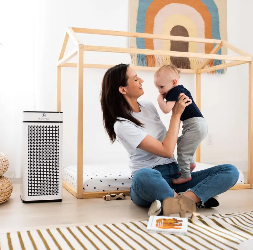 Medify MA-40 Air Purifier with True HEPA H13 Filter | 1,793 Ft² Coverage in 1Hr for Smoke, Wildfires, Odors, Pollen, Pets | Quiet 99.9% Removal to 0.1 Microns