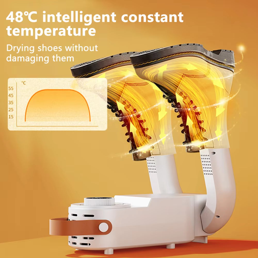 "Say Goodbye to Damp Shoes! π Meet the Foldable Electric Shoe Dryer & Boot Warmer β Fast Drying, Odor Eliminating, and Perfect for Every Adventure! πβ¨ #ShoeCare #DryFeet"