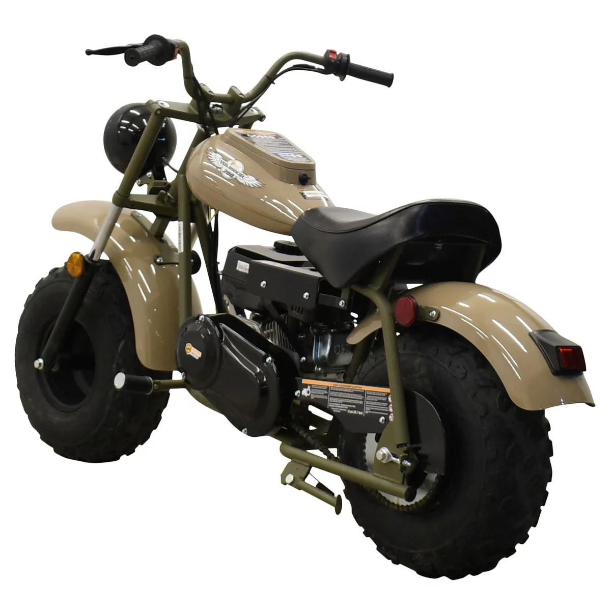 MB200 Mini Bike 7.5HP Gasoline Powered (Motorcycle) (Quicksand)