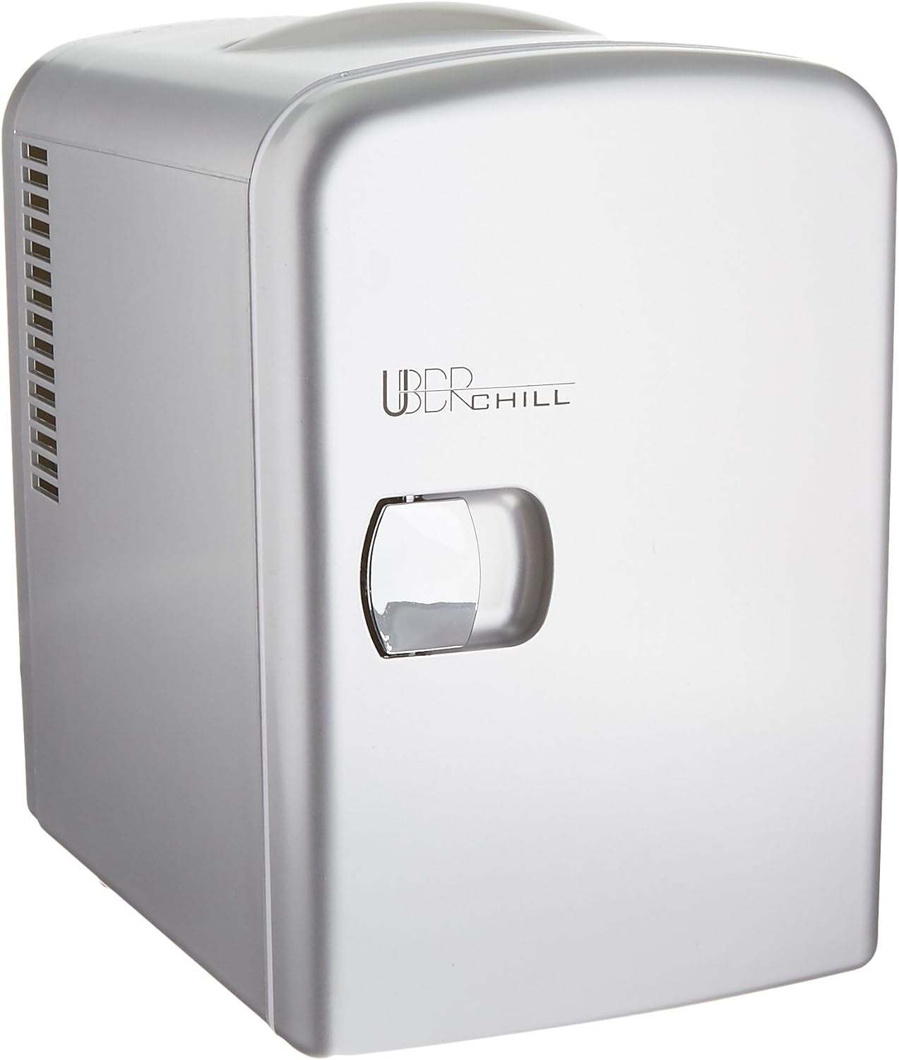 Mini Fridge for Beauty, Skin Care, Makeup, Cosmetics Storage-6 Can Capacity Portable Refrigerator Cooler and Warmer-Thermoelectric Technology-For Bedroom, Office, Dorm or Car