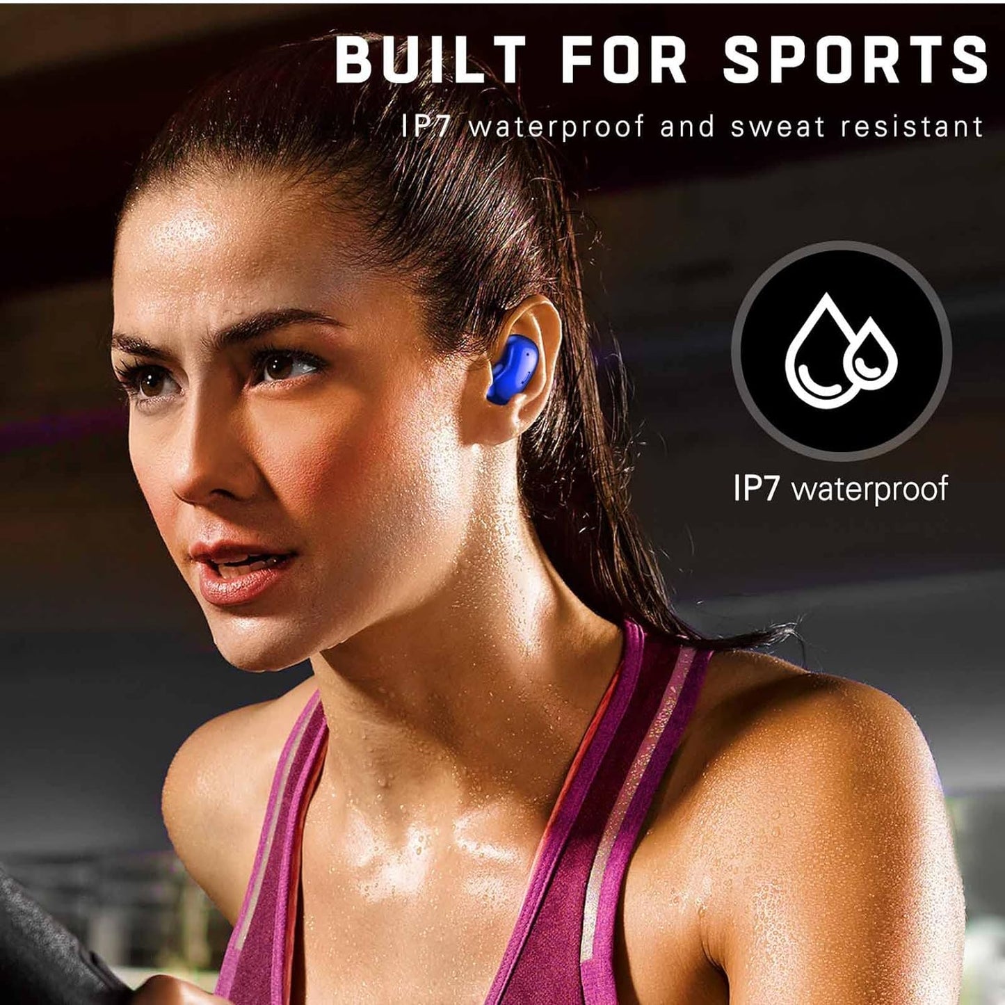 Street Buds Live True Wireless Earbud Headphones for Kids - Wireless Earbuds W/Hands Free Controls - (Us Version) - Admiral Blue