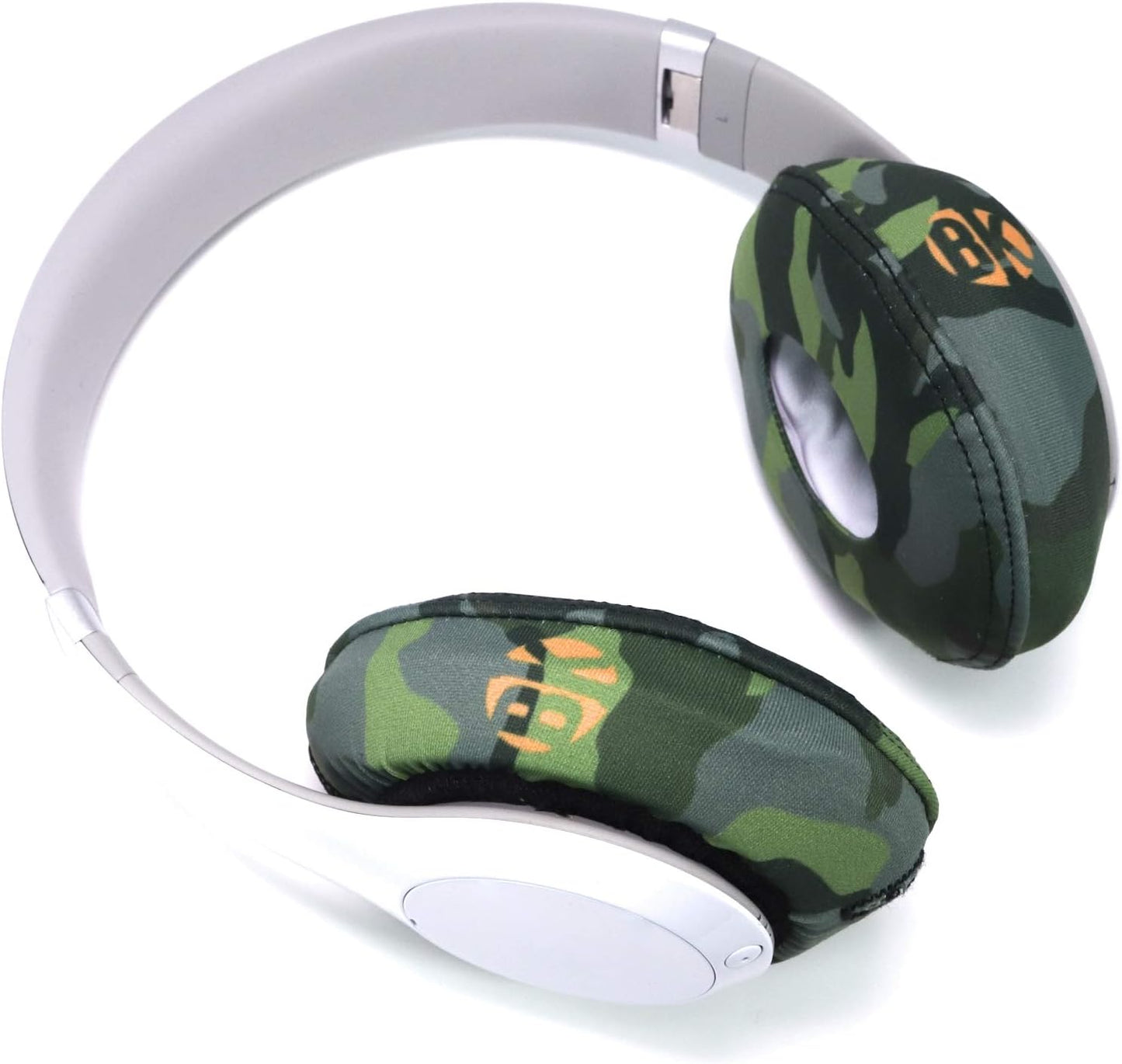 Protective Headphone Covers (Regular, Forest Green Camo)