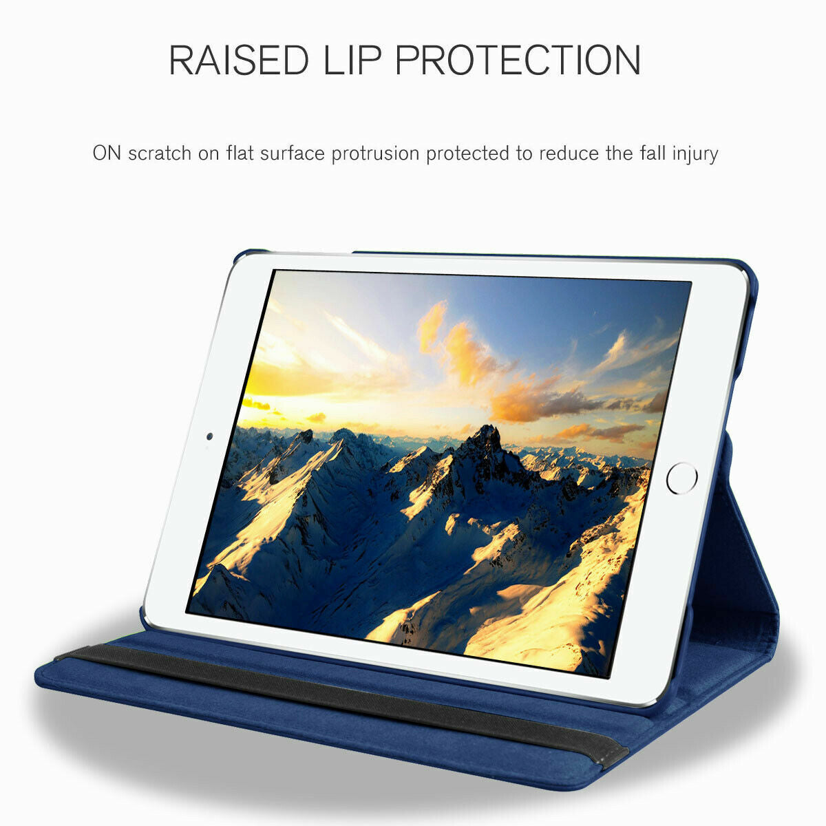 For Ipad 10Th 9Th 8Th 7Th 6/5Th Gen Leather Smart Flip Case Rotating Stand Cover