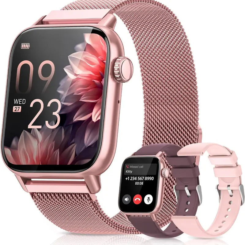 Special Gift: Smart Watch 1.85" HD, Health Monitor, Waterproof Ios/Android | Perfect Gift! Bluetooth Devices Wearable Wristwatch