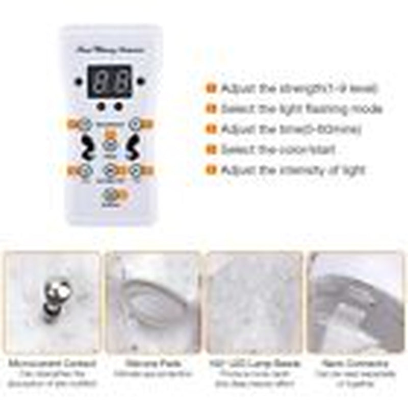 7 Colors LED Light Photon Face Neck Mask Rejuvenation Skin Wrinkles Therapy Mask