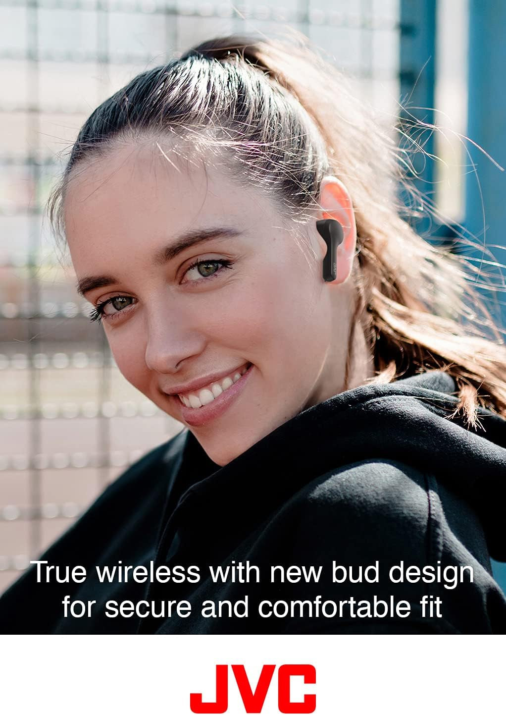 True Wireless Earbuds Headphones, Bluetooth 5.0, Water Resistance (IPX4), Long Battery Life (Up to 15 Hours) - HAA8TW (White)