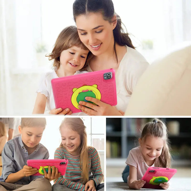 Aeezo 8 Inch-10 Inch Tablets, IPS HD Display, Android 12 Tablet PC, 2GB RAM, 32GB Storage, Wifi,Dual Camera, Games, Parental Control, Kidoz Installed, with Tablet Case
