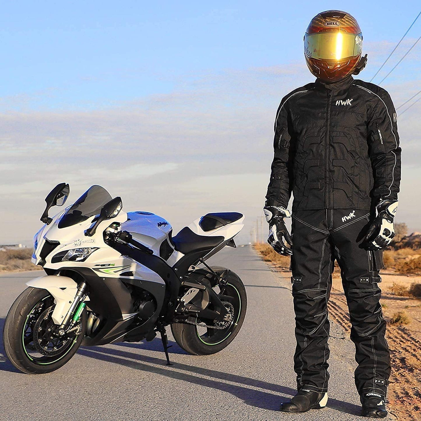 Motorcycle Gloves for Men & Women Motocross Riding Driving Tactical Cycling Biker Moto Racing All-Purpose Gloves
