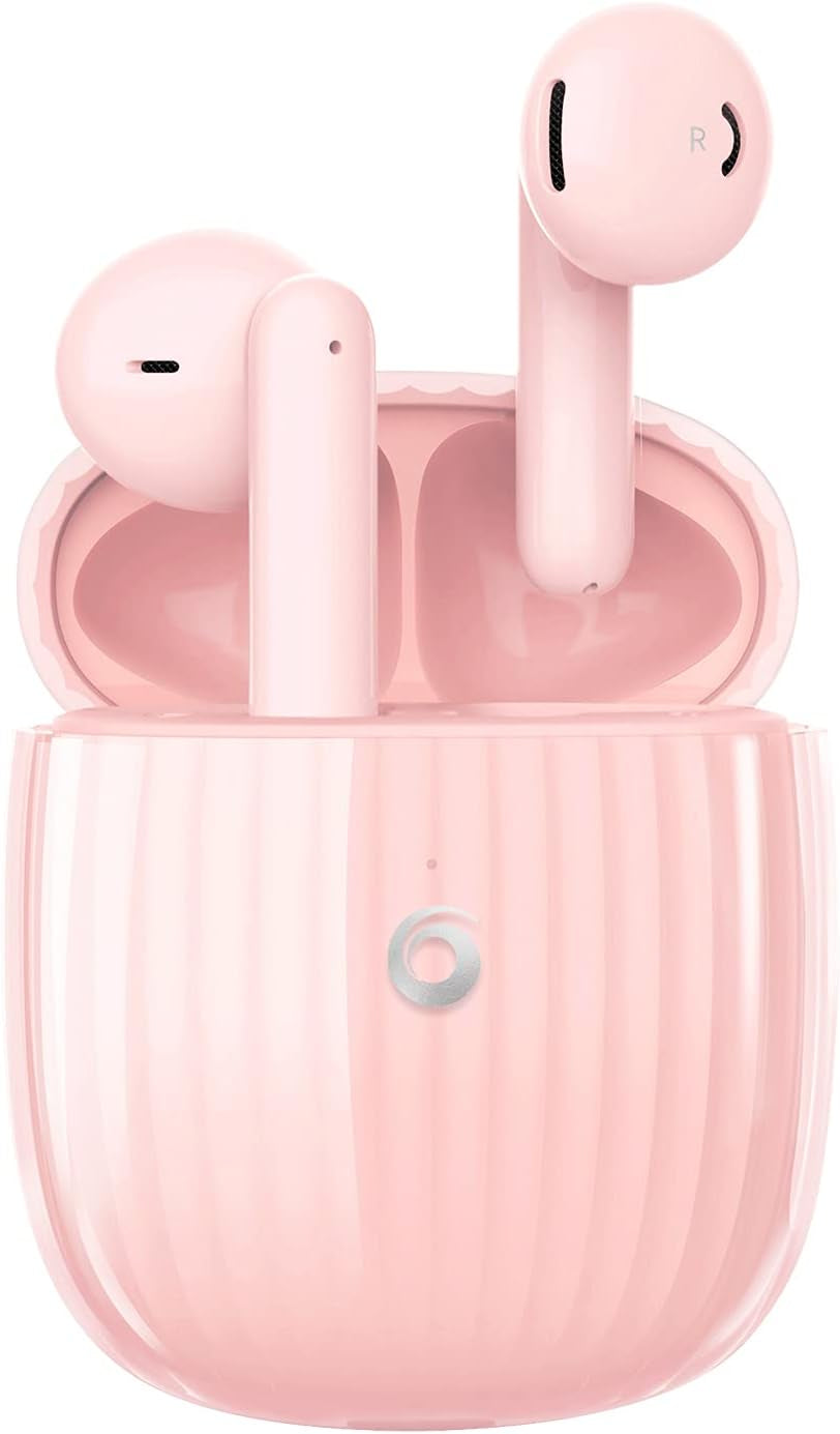 Upgrade your sound game with these stylish Pink Wireless Earbuds! 🎧✨ Enjoy 36H playtime, noise cancellation, and IP55 waterproof features—perfect for sports and everyday use! Great gift idea for women and girls! 💖🎁 #WirelessEarbuds #MusicLovers #GiftIdeas