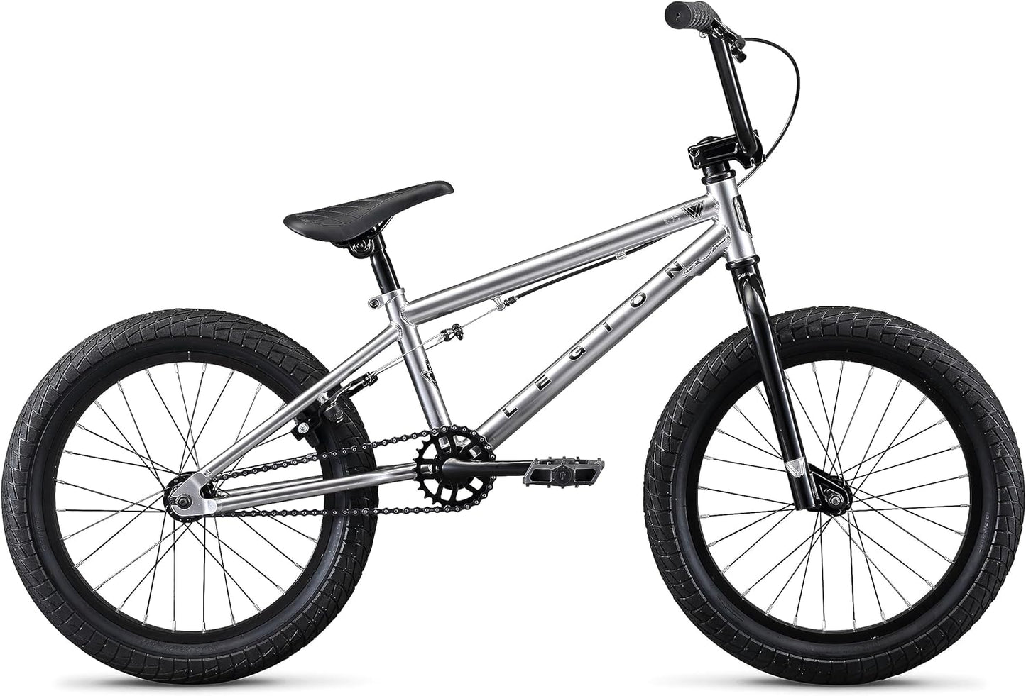 Legion Kids Freestyle Sidewalk BMX Bike, Beginner Riders, Boys and Girls, 16-20-Inch Wheels, Hi-Ten Steel Frame, Micro Drive BMX Gearing