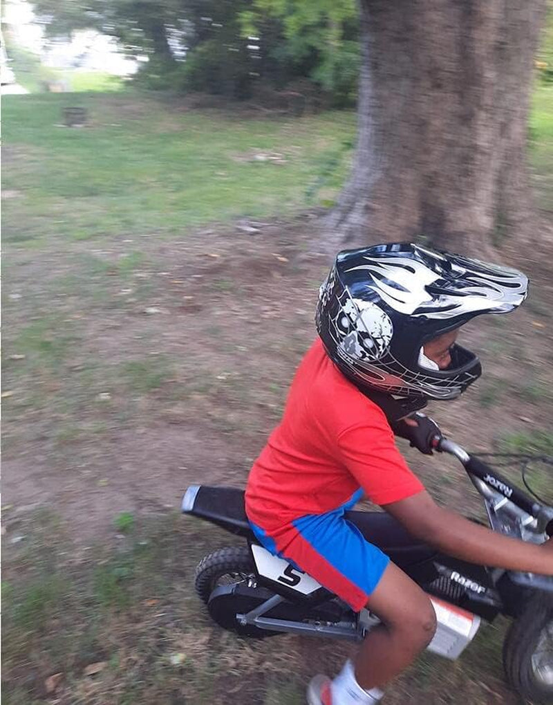 DOT Youth Kids Motorcycle Motocross ATV Helmets Offroad Street Dirt Bike Full Face Helmet