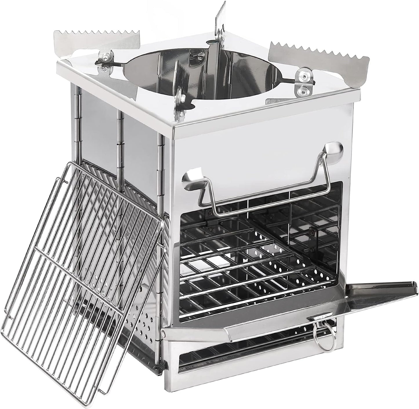 π₯ Take Your Outdoor Cooking to the Next Leve! - Rocket Fast! π² Portable Wood Burning Rocket Camp Stove - Perfect for Hiking, Camping, Picnics & BBQs! πβ¨