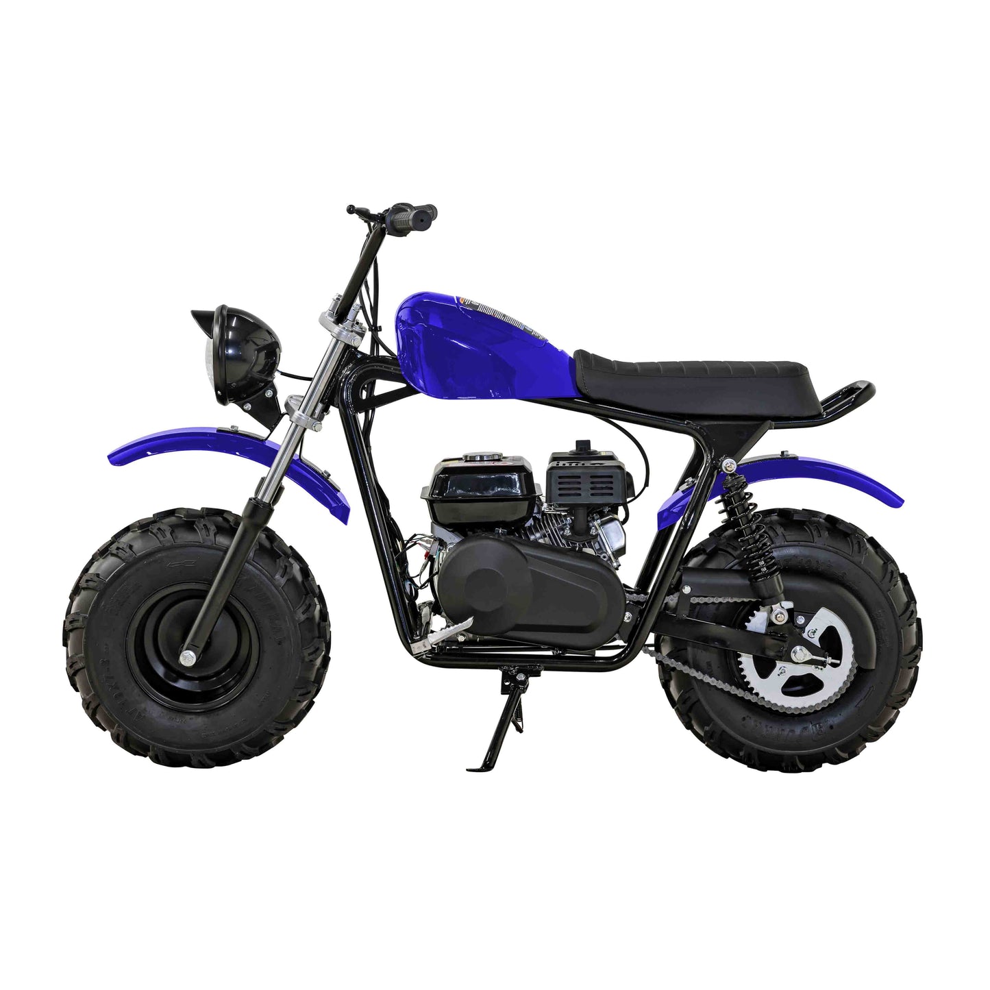 Massimo Minibike 196Cc 7.5HP 4 Stroke, Gas Powered, Trail Bike, off Road, Gasoline Powered Motorcycle MB200S - Blue