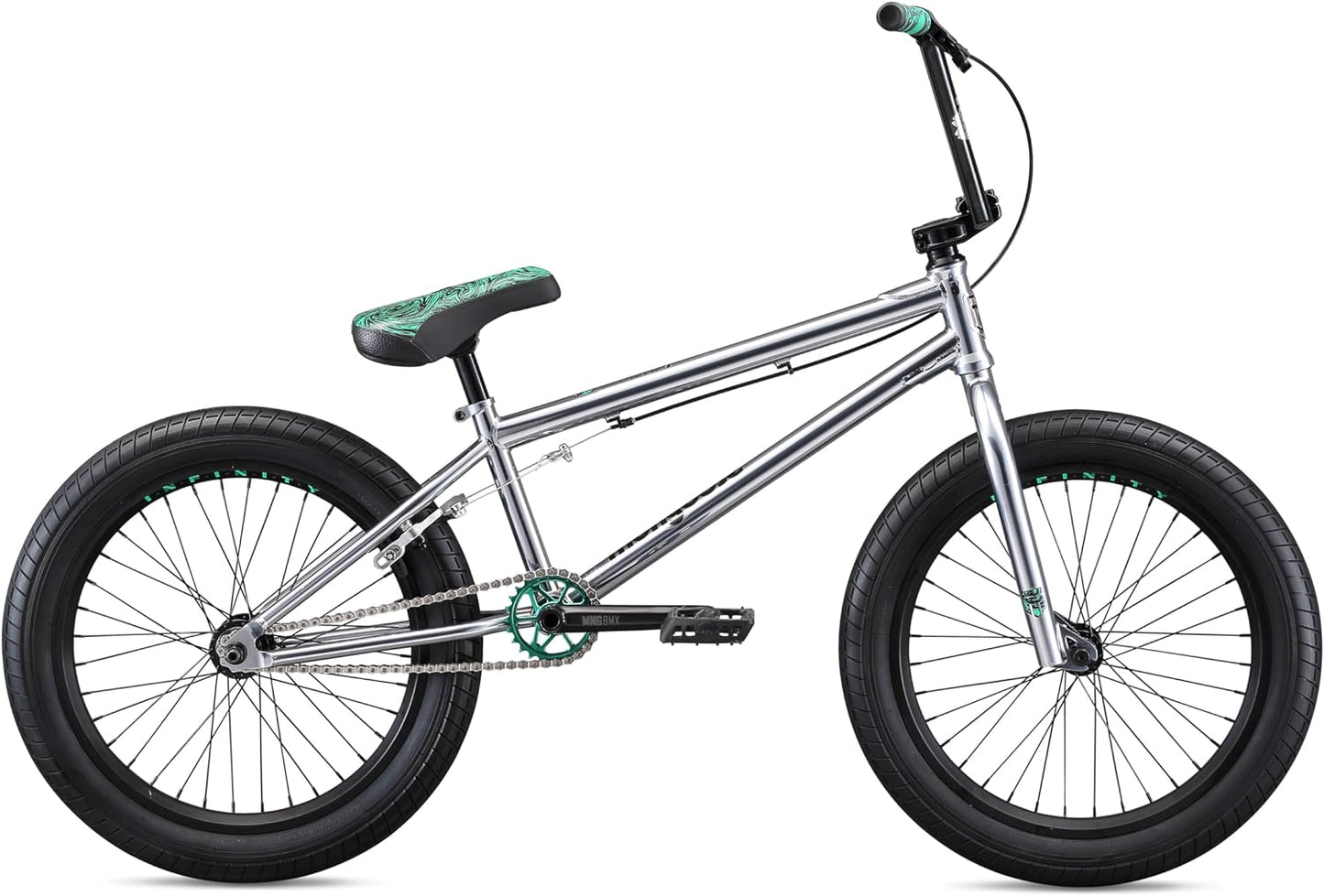 Legion Freestyle BMX Bike for Advanced-Level or Professional Riders, Adult Men Women, 4130 Chromoly Frame, and 20-Inch Wheels