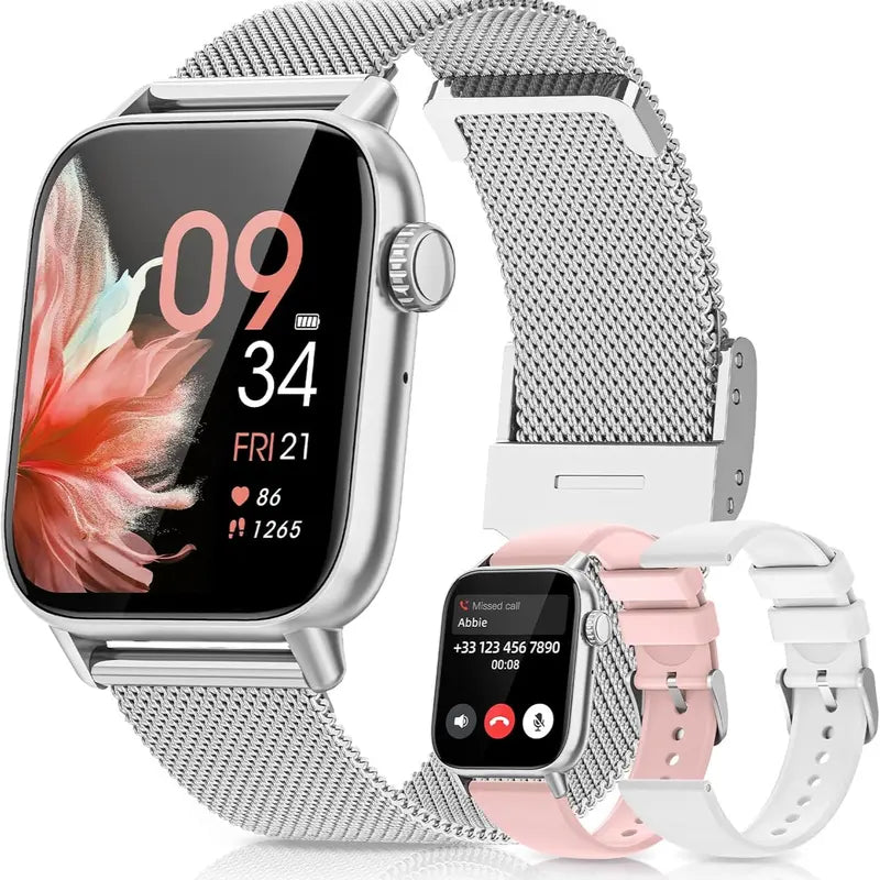 Special Gift: Smart Watch 1.85" HD, Health Monitor, Waterproof Ios/Android | Perfect Gift! Bluetooth Devices Wearable Wristwatch