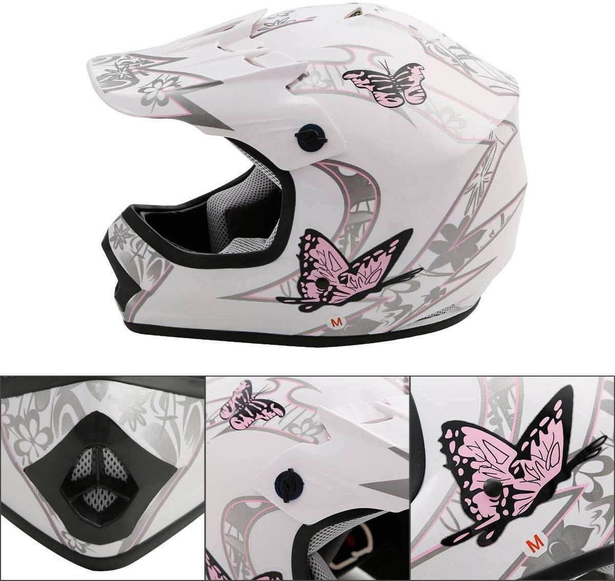 Motocross Helmet DOT Youth & Kids Offroad Street Helmet Dirt Bike Motocross ATV Helmet