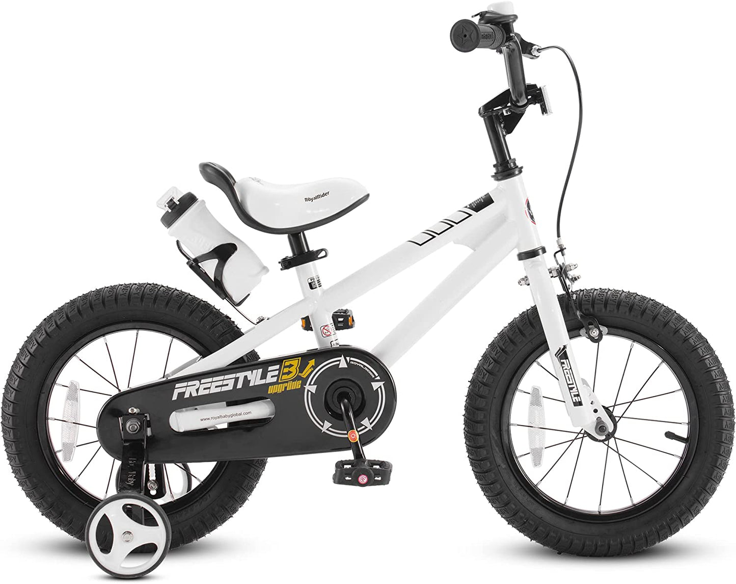 Freestyle Kids Bike 12 14 16 18 Inch Sport Bicycle for Boys Girls Ages 3-10 Years, Multiple Color Options
