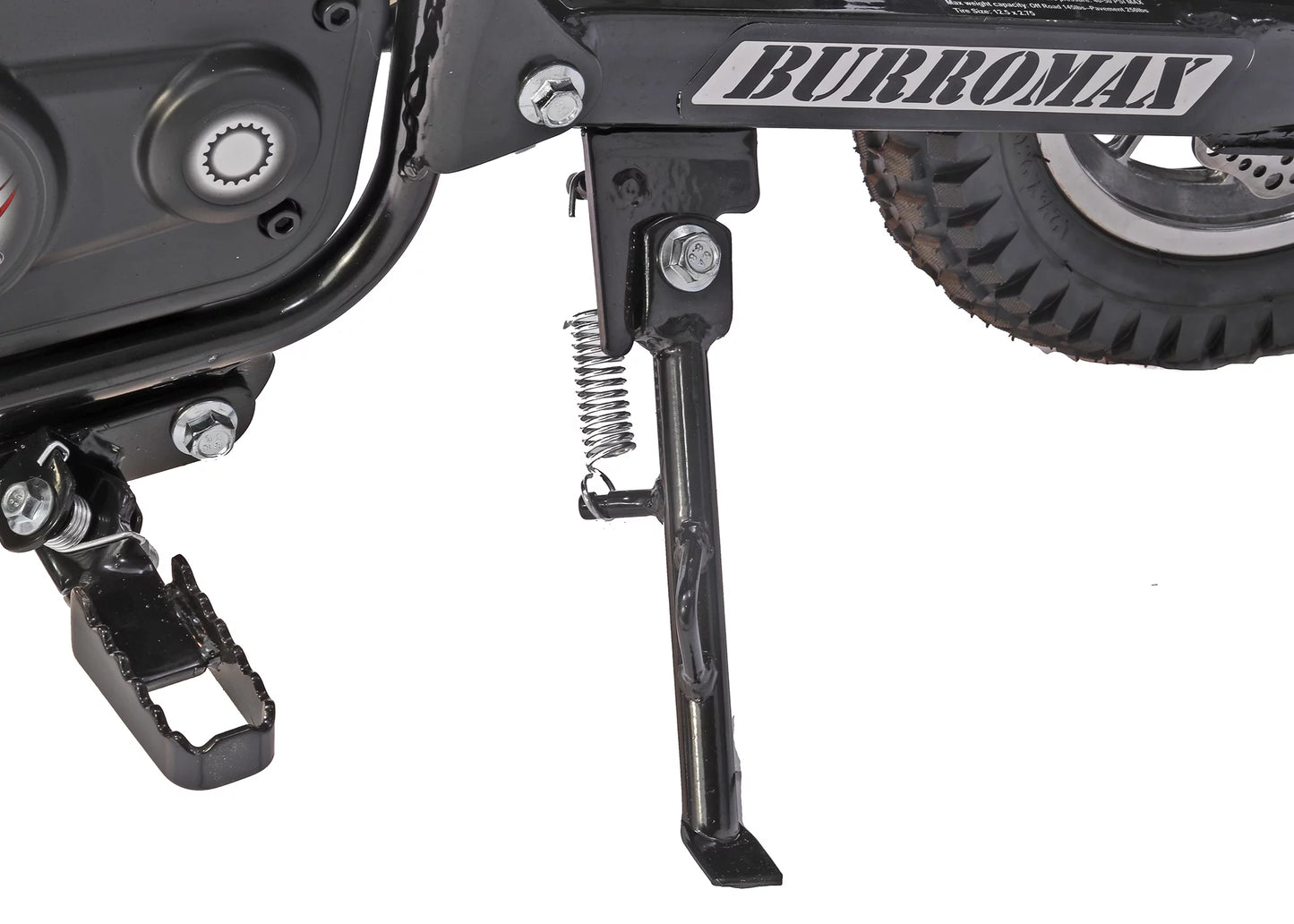 TT250, 250W 24V, 2 Speeds, 14 Mph, up to 150Lb Rider, Electric Mini Dirt Bike (Black with Training Wheels)