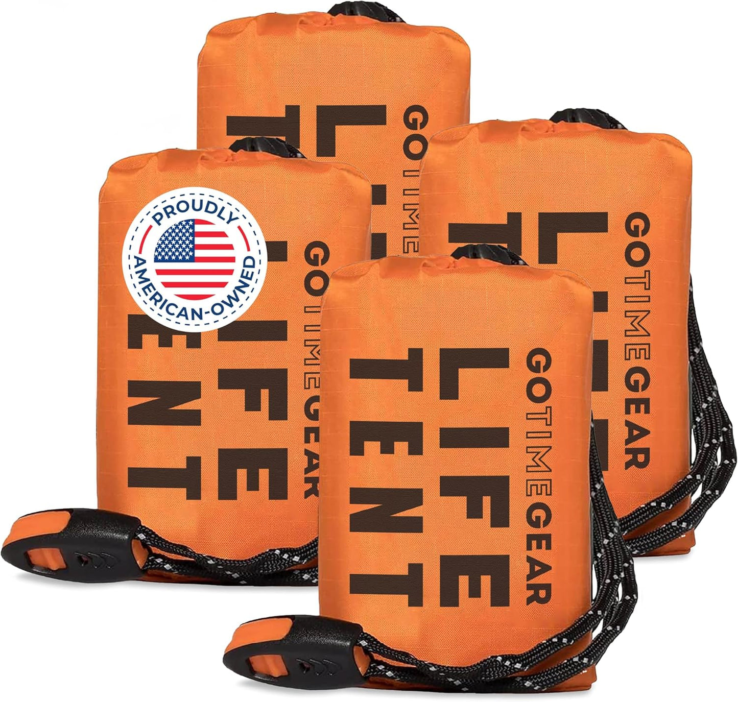 Ultimate Survival Life Tent: 2-Person Mylar Emergency Shelter with Paracord and Whistle for All-Weather Protection in Camping and Hiking Adventures