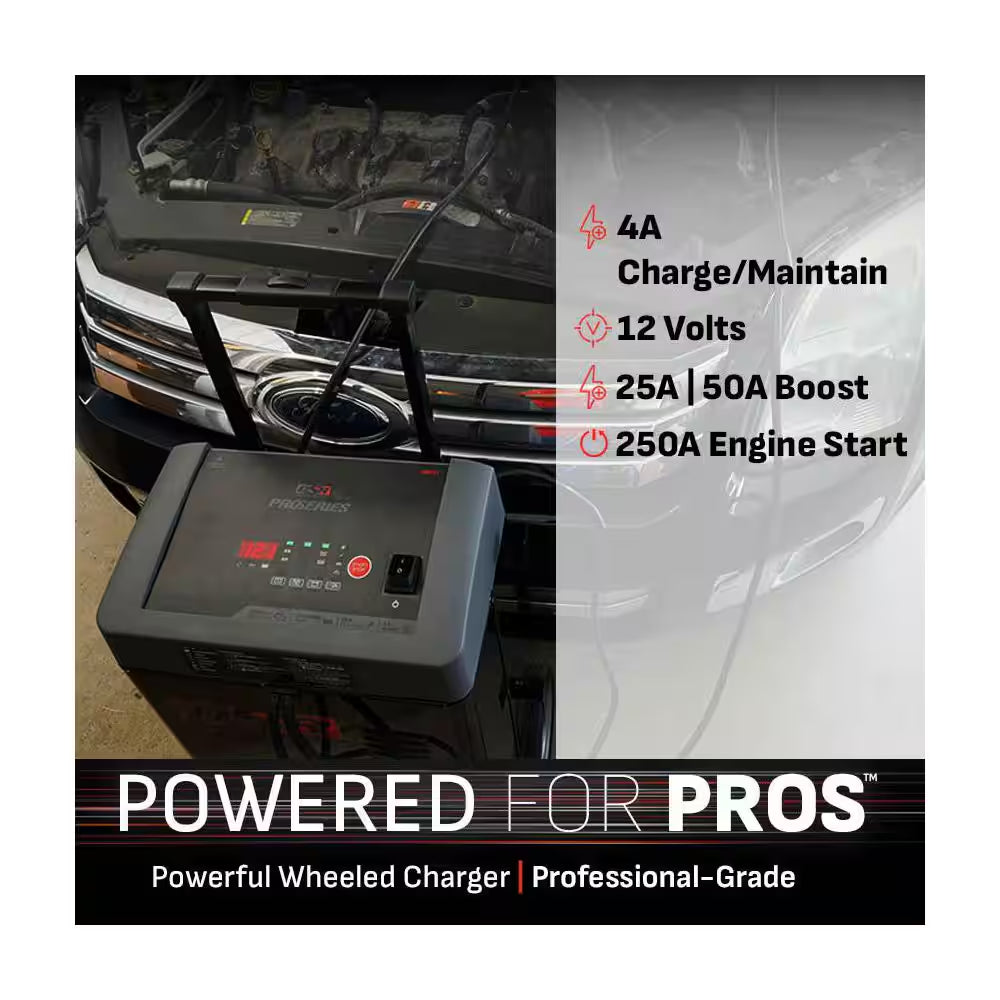 Unleash Power with the DSR Proseries 250A Automatic Car Battery Charger & Engine Starter for 12V Vehicles